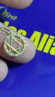 Pingente Ouro Estrela de Davi Ouro 18 kilates Peso 1 Grama 14 mm Pingente Ouro Estrela de Davi Ouro 18 kilates Peso 1 Grama 14 mm
