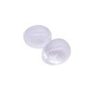 Pingente Oval Plástico Transparente 16x28mm 50pçs 140g Pingente Oval Plástico Transparente 16x28mm 50pçs 140g