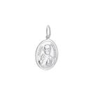Pingente Padre Donizetti Oval Modelo 02 Prata 925 Kl Pingente Padre Donizetti Oval Modelo 02 Prata 925 Kl