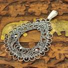 Pingente Pandora Prata 925 - Bali - Filigrana 100% Artesanal