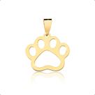 Pingente Patinha Pet Em Ouro 18k Pingente Patinha Pet Em Ouro 18k