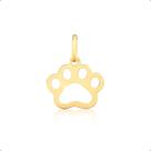 Pingente Patinha Pet Ouro 18k