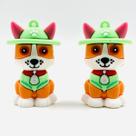 Pingente Patrulha Canina 1un Emborrachado Escolha Personagem