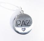 Pingente Paz