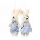 Pingente Pelucia De Páscoa Mini Coelho Casal Candy Azul 15cm 1Un Pingente Pelucia De Páscoa Mini Coelho Casal Candy Azul 15cm 1Un