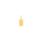 Pingente Placa com Cruz em Ouro 18K - AU14420 Pingente Placa com Cruz em Ouro 18K - AU14420