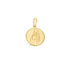 Pingente Placa Sapatilha Em Ouro 18K Pingente Placa Sapatilha Em Ouro 18K