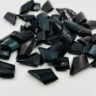 Pingente Ponteira Ponta Lança Abs Preto 47x29mm 10un 66g Pingente Ponteira Ponta Lança Abs Preto 47x29mm 10un 66g