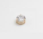Pingente Ponto De Luz 5mm Em Ouro 18k