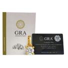 Pingente Ponto de Luz Moissanite Banhado a Ouro