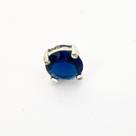 Pingente ponto de Luz Zirconia 9mm Prata 925