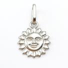 Pingente Prata Legitima Para Corrente Ou Pulseira Sol
