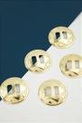 Pingente Redondo Boho Banhado a Ouro 18k - 01 Unidade Pingente Redondo Boho Banhado a Ouro 18k - 01 Unidade