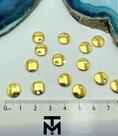 Pingente Redondo Medalha 10mm Ouro 18k - 01 Unidade