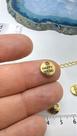 Pingente Redondo Medalha Personalizado em Ouro 18K - 100 Unidades