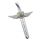 Pingente religioso Aço inox espada são miguel arcanjo anjo Pingente religioso Aço inox espada são miguel arcanjo anjo