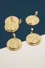 Pingente Religioso Medalha Face De Cristo em Ouro 18k - 01 Unidade