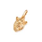 Pingente rommanel unissex mufasa rei leão 3d banhado ouro 18k 542907 Pingente rommanel unissex mufasa rei leão 3d banhado ouro 18k 542907