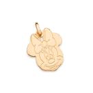 Pingente rosto da minnie folheado a ouro 542747 Rommanel
