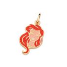 Pingente rosto da princesa ariel COLORIDO 542826 Rommanel