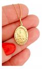PINGENTE SANTA LUZIA EM OURO 18K 750 (cod13y)