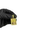 Pingente Santa Nossa Sra Cravejado Banhado A Ouro 18k