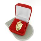 Pingente São Jorge 28mm Folheado Ouro Pi134