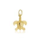 Pingente Tartaruga Ouro Amarelo 18kl Pingente Tartaruga Ouro Amarelo 18kl