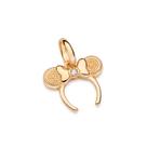 Pingente tiara minnie banhado a ouro BRANCO 542838 Rommanel