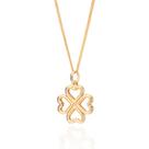 Pingente trevo banhado a ouro 18k ROMMANEL Cód. 54281500 Pingente trevo banhado a ouro 18k ROMMANEL Cód. 54281500