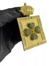 Pingente Trevo De Quatro Folhas - Banhado A Ouro 18k