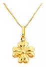 Pingente Trevo Em Ouro 18k/750