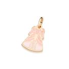 Pingente vestido princesariel banhado ROSA 542862 Rommanel Pingente vestido princesariel banhado ROSA 542862 Rommanel