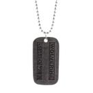 Pingente Wolverine X-Men Dog Tag Placa Militar Logan Marvel Aço Inoxidável Acessório Filme Cinema
