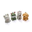 Pingentes cachorros para bijuterias pulseiras brincos artesanato divertido sortidos pet dog 20un