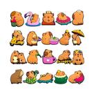Pingentes De Animais Fofos Para Calçados, 10-25 Peças, Decorações De Gato, Sapo E Capivara Para