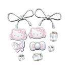 Pingentes De Borboleta Hello Kitty Para Meninas, 10 Peças, Removíveis, Presente DIY De Verão,
