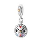 Pingentes De Contos De Fadas Castelo De Rosas E Coelho Raposa Prateada Para Pulseiras De 3mm, Joias Pingentes De Contos De Fadas Castelo De Rosas E Coelho Raposa Prateada Para Pulseiras De 3mm, Joias