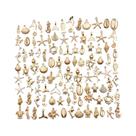 Pingentes De Liga Metálica Golden Ocean 20pçs 50pçs 100pçs Para Joias, Chaveiros, Brincos, Pulseiras