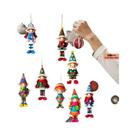 Pingentes De Madeira De Elfo De Natal Para Meninas, Conjunto De 8 Peças, Enfeites Para Árvore De Pingentes De Madeira De Elfo De Natal Para Meninas, Conjunto De 8 Peças, Enfeites Para Árvore De