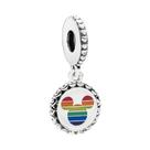 Pingentes De Prata 925 Da Disney Mickey Minnie Stitch Para Pulseiras DIY Joias Femininas