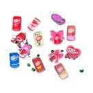 Pingentes De PVC Para Sapatos E Pulseiras, Com Design De Garrafa De Refrigerante Dr Pepper, 13-100