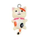 Pingentes De Resina De Gatinho Fofo 10pcs 15x27mm Charms De Acrílico Para Fazer Colares E Brincos