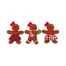 Pingentes Decorativos De Homem De Gengibre Para Árvore De Natal, 3 Peças, Enfeites De Natal Para Pingentes Decorativos De Homem De Gengibre Para Árvore De Natal, 3 Peças, Enfeites De Natal Para