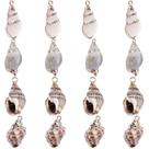 Pingentes espirais Charm SUNNYCLUE Cowrie Shell, 16 unidades de ouro