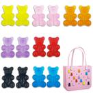 Pingentes NiniMay Gummy Bear Bag para bolsa de pântano, lindos pingentes de resina 3D para bolsa de praia simples e moderna, bolsa de borracha, acessórios compatíveis com a sacola Simply Southern Beach, festas femininas e meninas Pingentes NiniMay Gummy Bear Bag para bolsa de pântano, lindos pingentes de resina 3D para bolsa de praia simples e moderna, bolsa de borracha, acessórios compatíveis com a sacola Simply Southern Beach, festas femininas e meninas