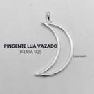 Pingentes Prata 925 Coração/CoraçãoVazado/Lua Vazado Envio Rápido