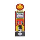 Pingometro Bomba de Combustivel Modelo Shell Mdf Madeira Adesivado