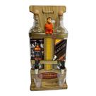 Pingometro Madeira Bonequinho Cana Brava, para Cachaça , Área gourmet , Cantinho de churrasco e Barz