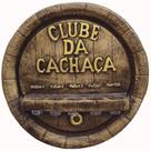 Pingômetro Placa Tampa de Barril Rústica Clube da Cachaça - 5 Copos